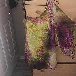 GREAT CONDITION Bebe dress Multi color